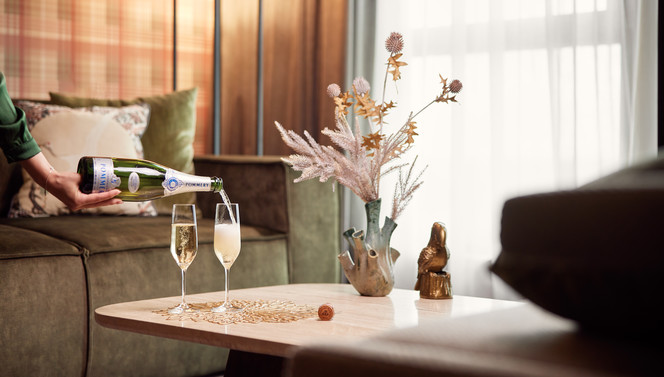 Pommery in Suite